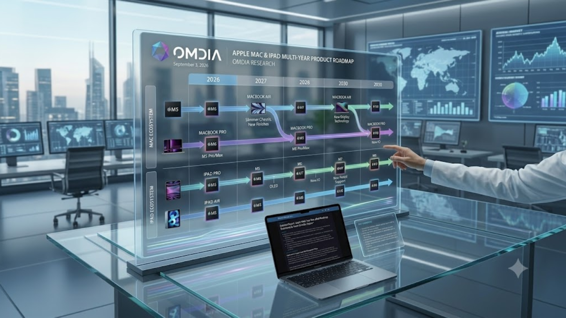 Apple Multi-Year Mac and iPad Roadmap Detailed in New Omdia Report