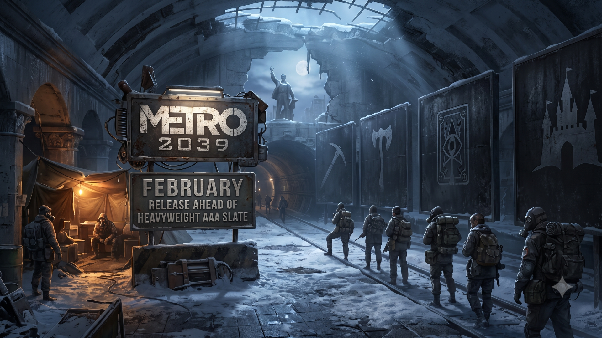 Metro 2039 Scheduled for February Release Ahead of Heavyweight AAA Slate