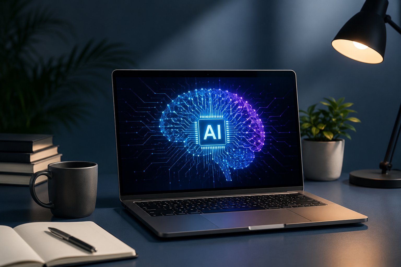 What Is an AI PC? NPUs Explained — KLYROO laptop editorial image