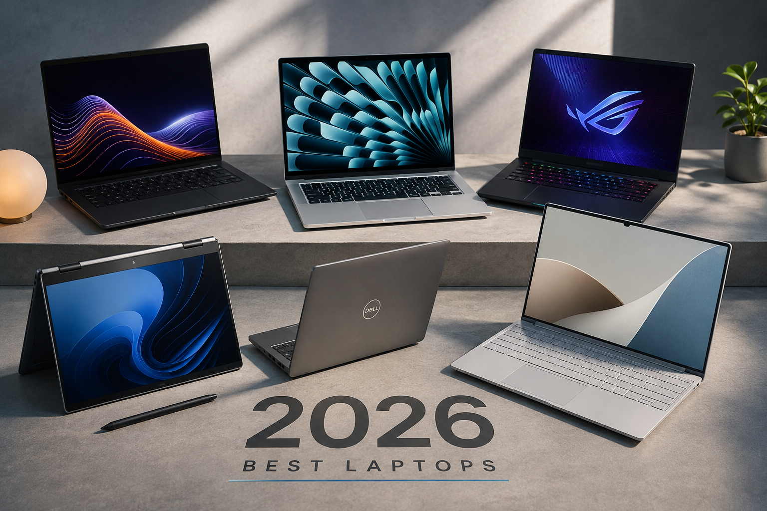 The Best Laptops of 2026 — KLYROO laptop editorial image