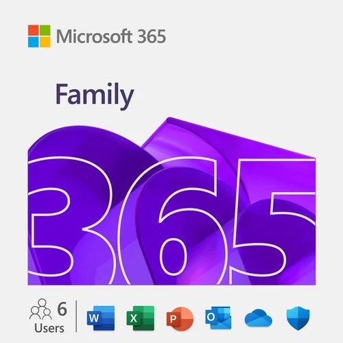 Microsoft 365 Family 1-Year Subscription for PC/Mac, 6-User, Key Code — eBay US