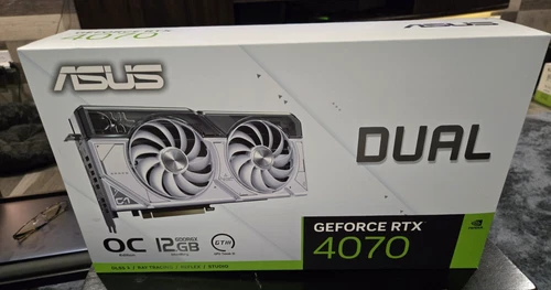 ASUS Dual NVIDIA GeForce RTX 4070 OC Edition 12GB GDDR6X White — eBay US