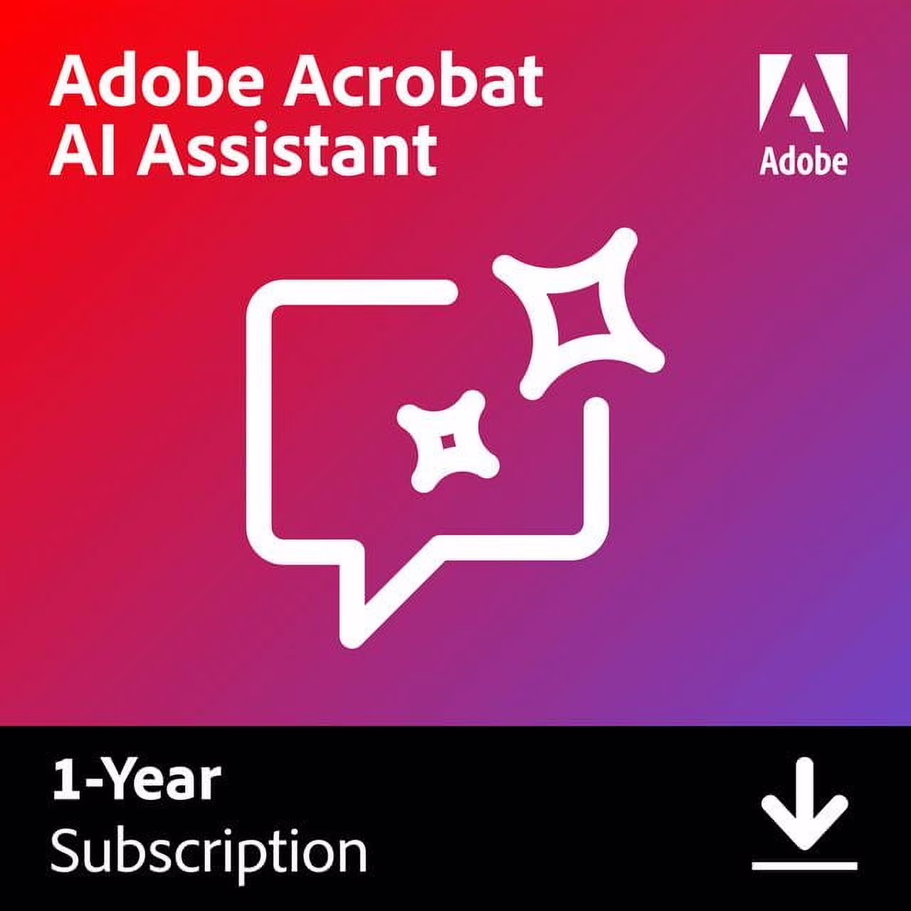 Adobe AI Assistant for Acrobat | PC/Mac | PDF Software (Digital Download) — Walmart US