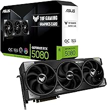 TUF Gaming GeForce RTX™ 5080 16GB GDDR7 OC Edition Graphics Card | PCIe 5.0, HDMI/DP 2.1, 3.6-slot, Military-grade Components, Protective PCB Coating, Axial-tech Fans — Amazon US