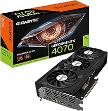 GeForce RTX 4070 WINDFORCE OC 12G Graphics Card, 3X WINDFORCE Fans, 12GB 192-bit GDDR6X, GV-N4070WF3OC-12GD Video Card — Amazon US