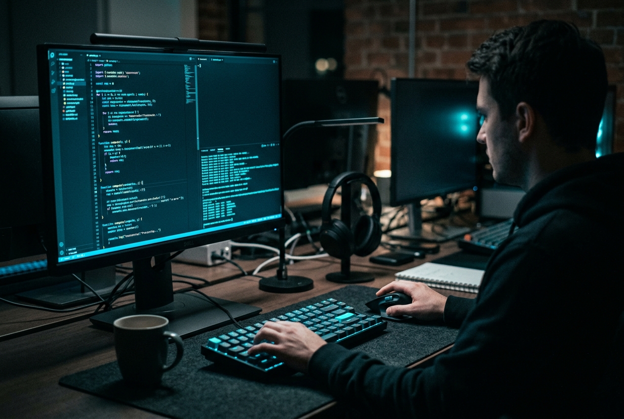 Codeium — KLYROO coding editorial image